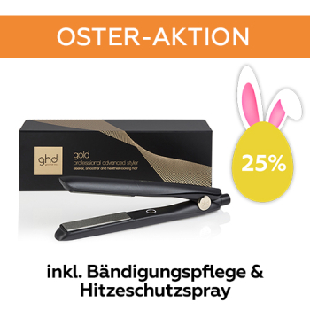 ghd gold® Styler inkl. Bändigungspflege + Hitzeschutz-Spray