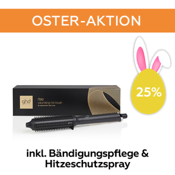 ghd rise Hot Brush inkl. Bändigungspflege + Hitzeschutz-Spray