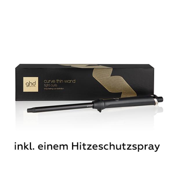 ghd curve® thin wand Lockenstab inkl. Hitzeschutz-Spray